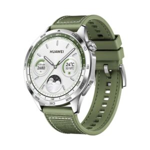 Smartwatch Huawei Watch GT 4 de 46mm AMOLED, Bluetooth, GPS, Verde