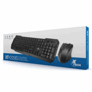 Kit Mouse y Teclado Xtech XTK-309S, Conectividad Inalámbrica 2.4 GHz, Negro - Imagen 3
