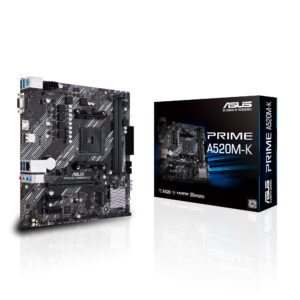 ASUS PRIME A520M-K - Micro ATX, Socket AM4, Chipset A520, DDR4, PCIe 3.0, M.2, SATA 6Gb/s, HDMI, Realtek 1Gb Ethernet - Imagen 8