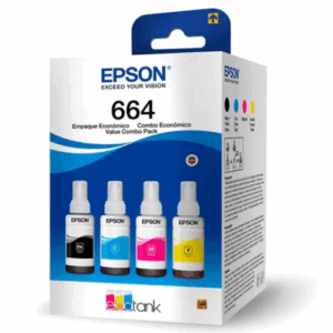 Tinta  Epson T664-AL EcoTank (Pack)