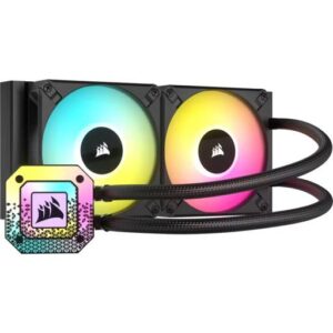 Refrigeración Líquida Corsair iCUE H100i ELITE CAPELLIX XT, 240mm, Intel/AMD - Imagen 1