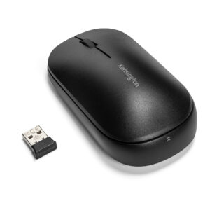 Mouse Kensington SureTrack Dual Wireless, Óptico, 4 Botones, 2400DPI, Negro - Imagen 1