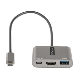 Adaptador Multipuertos StarTech de USB C a HDMI/ USB-A/ USB-C (4K, PD de 100W) - Imagen 3