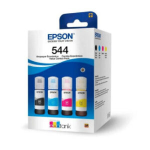 Pack de Botellas Tintas Epson T544 EcoTank (Cyan, Magenta, Amarillo, Negro) - Imagen 2