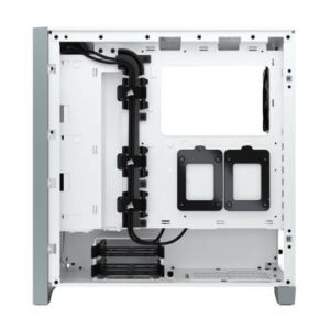 Gabinete Corsair 4000D AirFlow ATX, Vidrio Templado, Malla Frontal, Blanco - Imagen 2