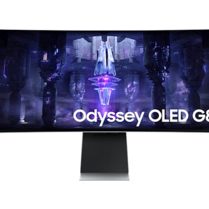 Samsung Odyssey Led-Backlit Lcd Monitor Curved Screen 34″ 3440 X 1440 - Imagen 1