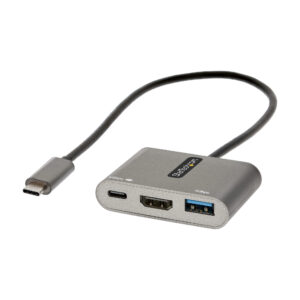 Adaptador Multipuertos StarTech de USB C a HDMI/ USB-A/ USB-C (4K, PD de 100W) - Imagen 1