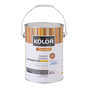 Barniz Marino Brillante KOLOR Caoba 1 galón(es)