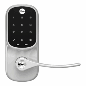 Cerradura digital touch YALE, níquel