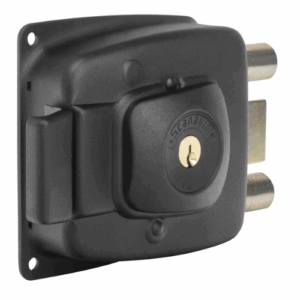 Cerradura de sobreponer SCANAVINI 2002, café