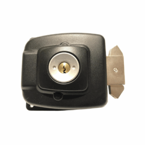 Cerradura sobreponer puerta/corredera FIXSER, negra