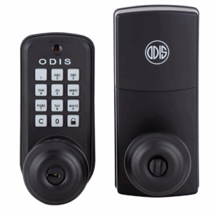 Cerradura digital ODIS 6500, negro, pomo - Imagen 3