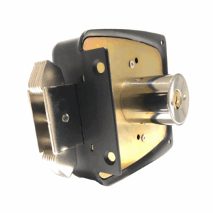 Cerradura sobreponer puerta/corredera FIXSER, negra - Imagen 3