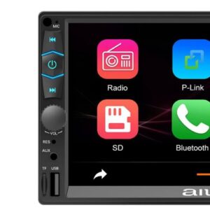 Radio doble din AIWA Android CarPlay Bluetooth pantalla 7" - Imagen 3
