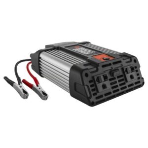 Inversor de corriente BLACK+DECKER 12 V 750 W negro