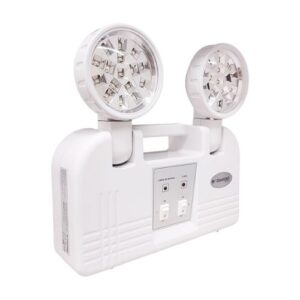 Lámpara de emergencia STANFORD LED 2 focos 1.5W