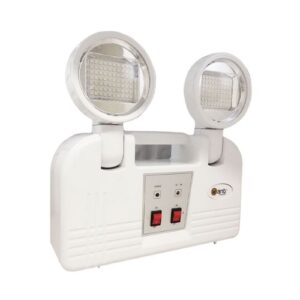Lámpara de emergencia WANT LED 2 focos 15W