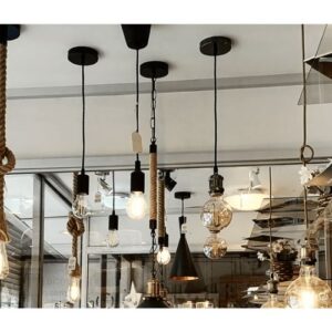 Lámpara Colgante WANT De Cuerda Sin Ampolleta - Imagen 3