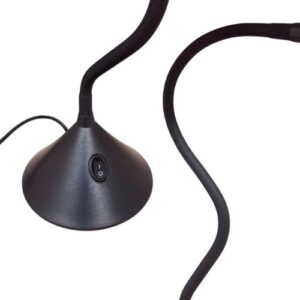 Lámpara Escritorio ByP LED Cobra 3W Negro - Blanco Cálido (3000K) - Imagen 3