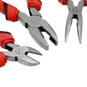 Set de alicates REDLINE acero 3 unidades - Imagen 3