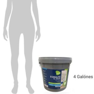 Esmalte al Agua QUIMICA PASSOL Mate Blanco 4 galón(es) - Imagen 3