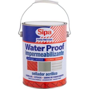 Sellador Acrílico SIPA Semibrillante 1 galón