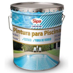 Pintura para Piscina SIPA Mate Celeste 4 galones