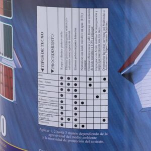 Pintura para Techo a Base de Agua CERESITA Satinado Rojo Colonial 1 galón - Imagen 3