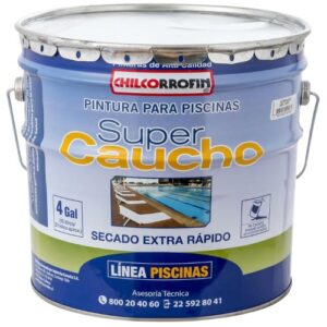 Supercaucho CHILCORROFIN Azul Tahití 4 galones
