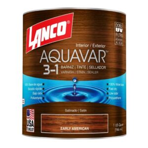 Barniz 3 en 1 LANCO Satinado Arce 1 l