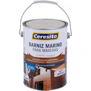 Barniz Marino CERESITA Brillante Caoba 1 galón