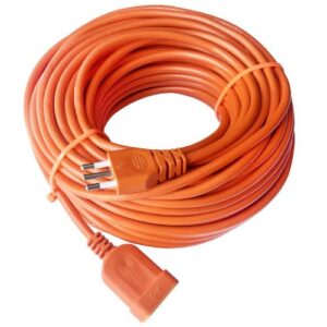 Extensión Eléctrica HALUX 1 Toma 30 m Naranjo
