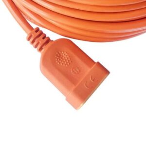 Extensión Eléctrica HALUX 1 Toma 30 m Naranjo - Imagen 3