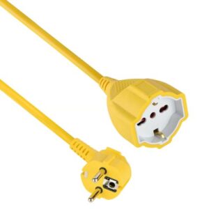 Extensión Eléctrica Shuko HALUX 16A 1 Toma 20 m Amarillo