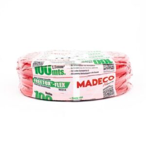 Cable MADECO (H07Z1K) 1,5 mm2 100 m Rojo Libre de Halógenos - Imagen 3