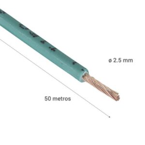 Cable MADECO (H07Z1K) 2,5 mm2 50 m Verde Libre de Halógenos - Imagen 3