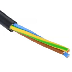 Cordón ELFLE 3x02,5 mm2 Metro Lineal Negro