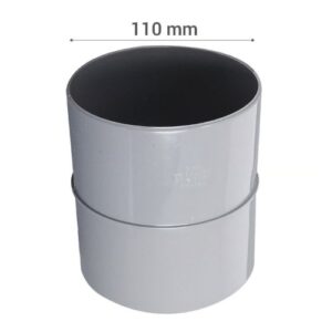 Copla VINILIT PVC-S Cementar 110mm Gris 1u - Imagen 3