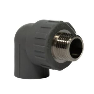 Codo Transición VINILIT 90° PPR Gris 20mm x1/2" HE