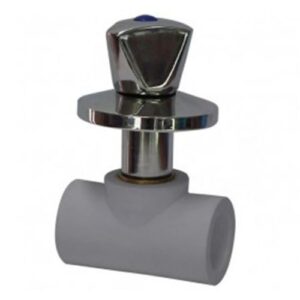 Llave De Paso HOFFENS Cromada PPR 20mm Vástago 2.3cm