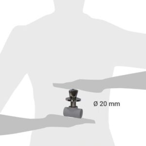 Llave De Paso HOFFENS Cromada PPR 20mm Vástago 2.3cm - Imagen 3