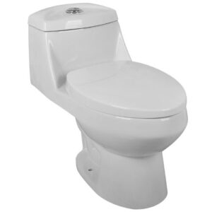 Sanitario SENSI DACQUA One piece a Piso 30.5 cm 6 Litros Vinciny Blanco - Imagen 3