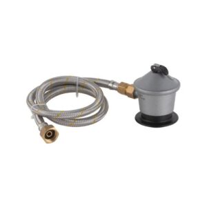 Kit Regulador de Gas + Manguera CEMCO HI 3/8" 1/2"