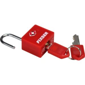 Mini candado TSA FIXSER, rojo - Imagen 3
