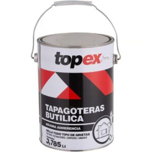 Sellante butílica tapagoteras TOPEX, 1 gal