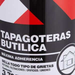 Sellante butílica tapagoteras TOPEX, 1 gal - Imagen 3