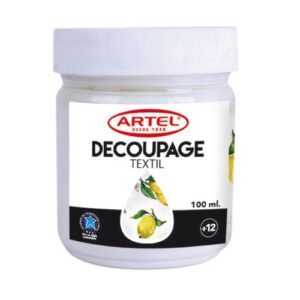 Adhesivo sellador decoupage textil ARTEL, 100ml