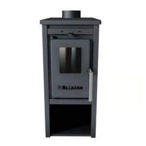 Estufa a Leña ALCAZAR Patagonia 350, Gris - Imagen 3