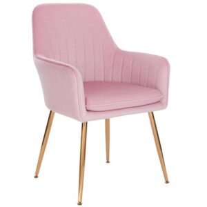 Silla JUST HOME COLLECTION Jaca Rosada Rosado