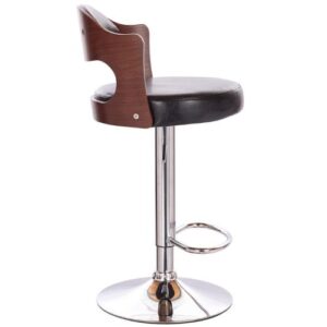 Silla Bar JUST HOME COLLECTION Madera PU - Imagen 3